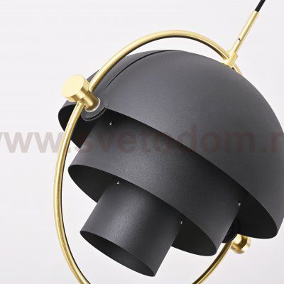 Люстра Louis Weisdorff Gubi Multi-lite Suspension Lamp Black ImperiumLoft 123433-22