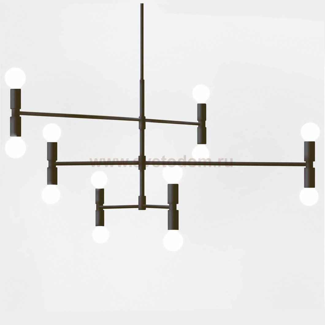 Подвесной светильник Atomium by LF Black ImperiumLoft 123473-22