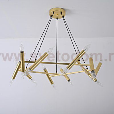 Подвесной светильник JONATHAN BROWNING Le Pentagone Chandelier 20 Light ImperiumLoft 123487-22