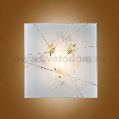 Светильник Сонекс 1235 Opeli белый/хрусталь