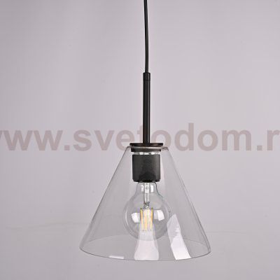 Подвесной светильник RH Utilitaire Funnel Pendant Black ImperiumLoft 123648-22