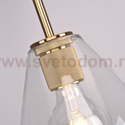 Подвесной светильник RH Utilitaire Funnel Pendant Brass ImperiumLoft 123649-22