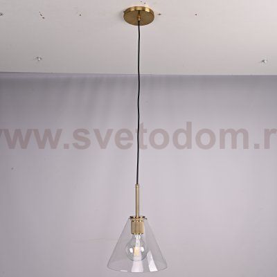 Подвесной светильник RH Utilitaire Funnel Pendant Brass ImperiumLoft 123649-22