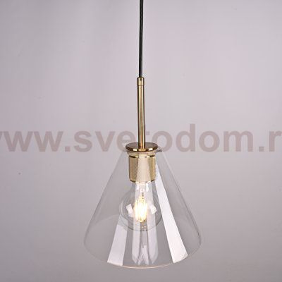 Подвесной светильник RH Utilitaire Funnel Pendant Brass ImperiumLoft 123649-22