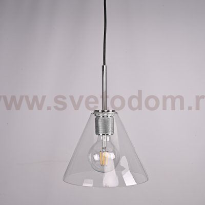 Подвесной светильник RH Utilitaire Funnel Pendant Silver ImperiumLoft 123650-22