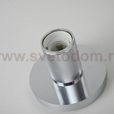 Потолочный Светильник Rh Utilitaire Socket Flushmount Silver By Imperiumloft