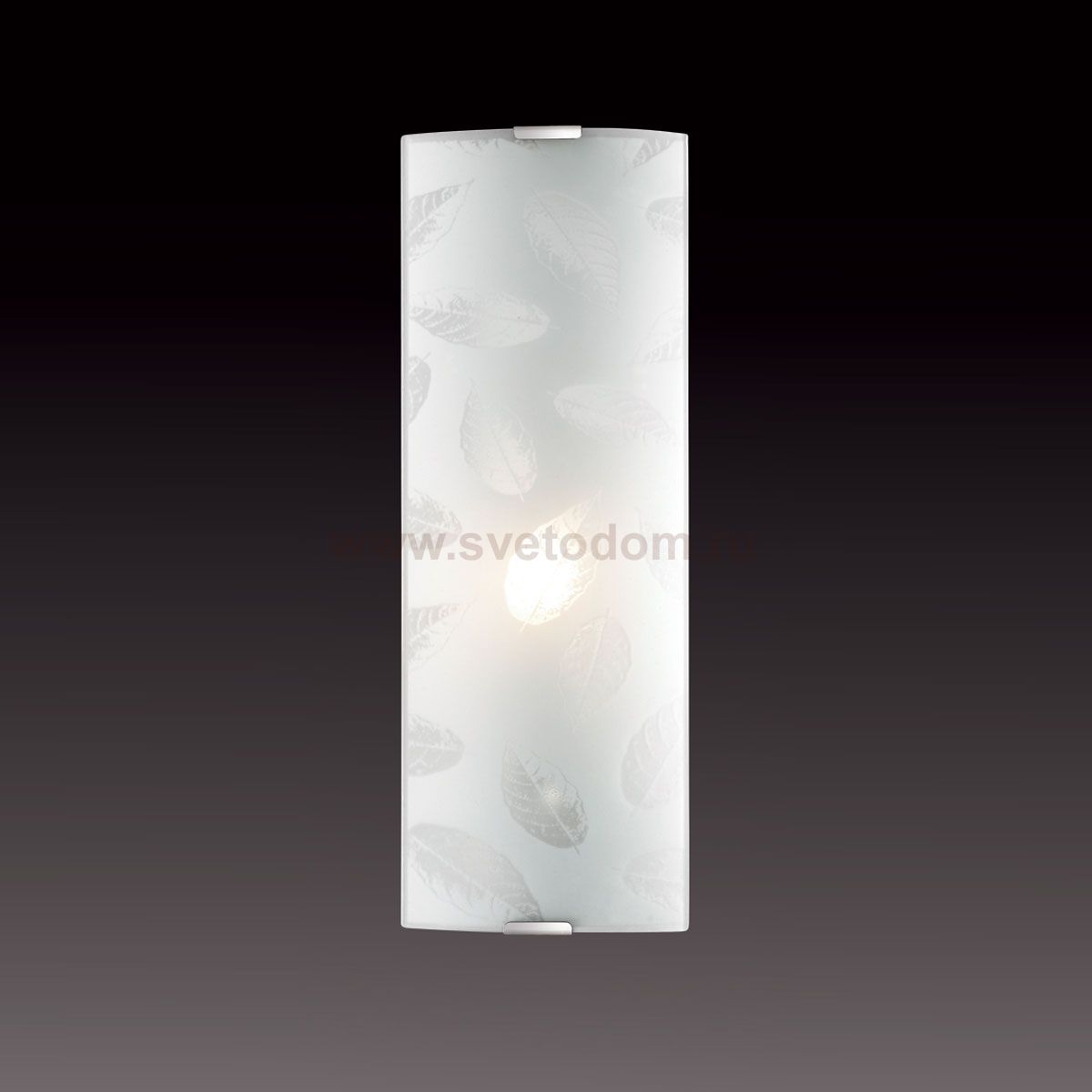 Светильник бра Сонекс 1240/L никель/белый ARESA