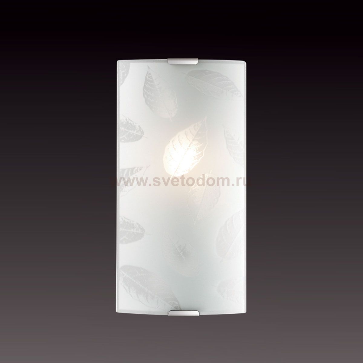 Светильник бра Сонекс 1240/S никель/белый ARESA