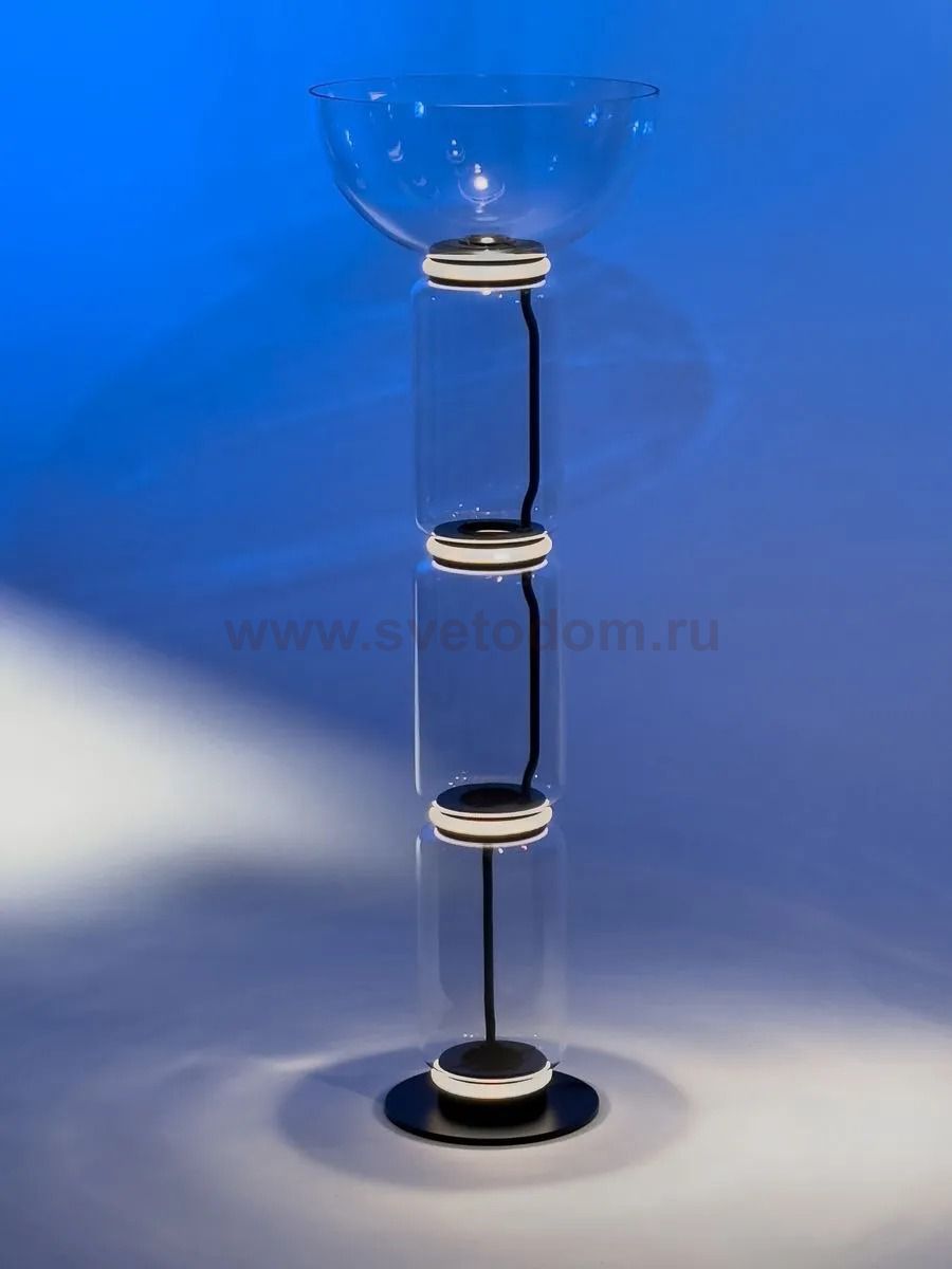 Торшер напольный Divinare 1242/06 PN-30 TRUMPET