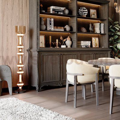 Торшер Divinare VOLTURN 1243/17 PN-45