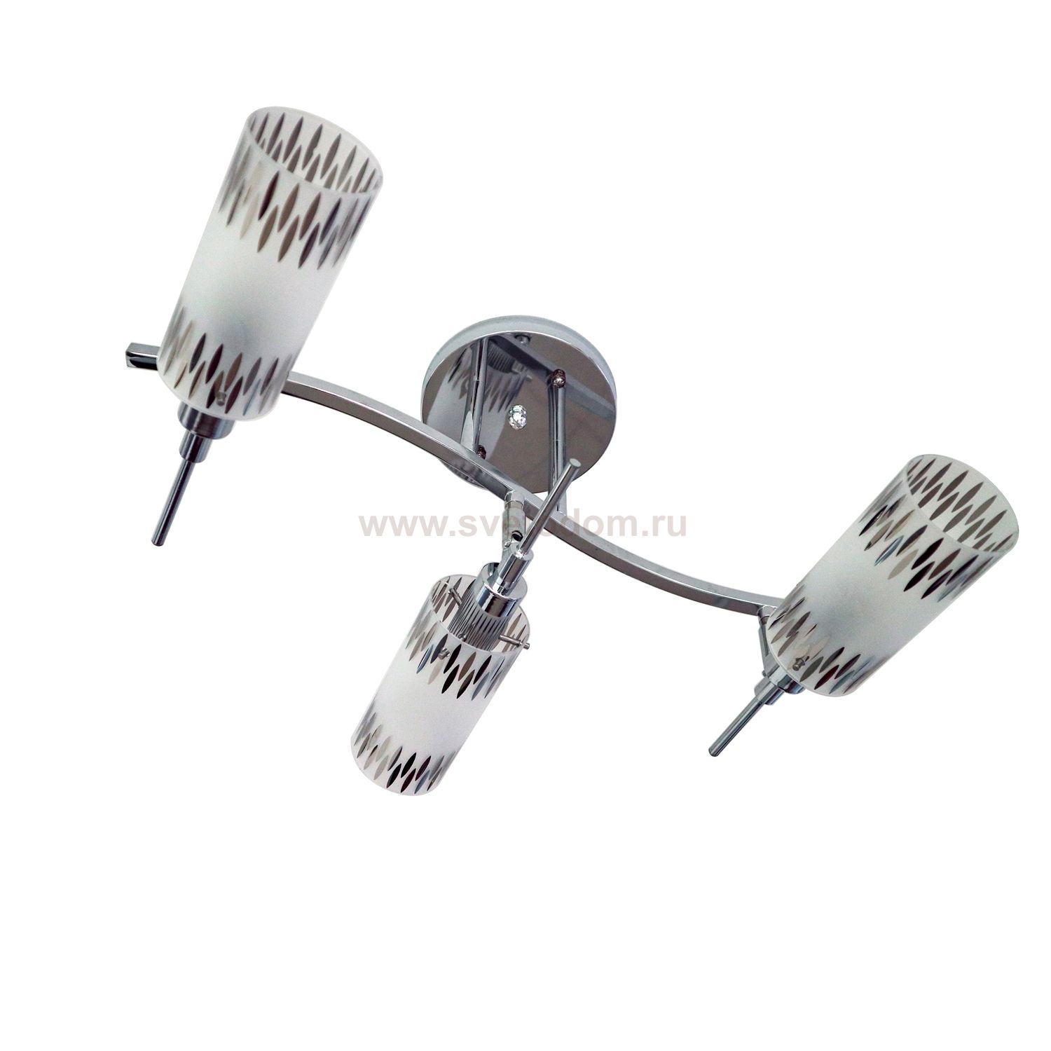 Потолочный спот Экономсвет 12474/3CR WT