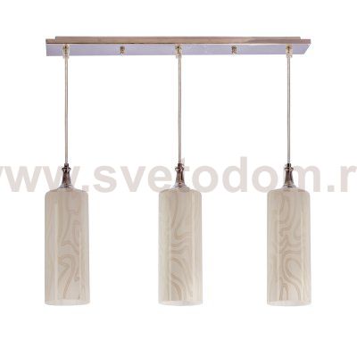 Подвесной светильник Экономсвет 1254X/3WT WT CR