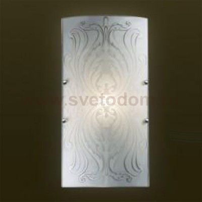 Светильник Сонекс 1255/L белый/хром Korda