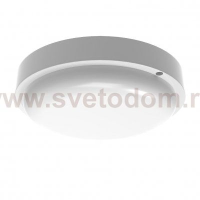 Светильник ЖКХ Gauss Elementary круг 24W 1980lm 6500K 160-260V IP65 D210*52мм белый LED (126411324)
