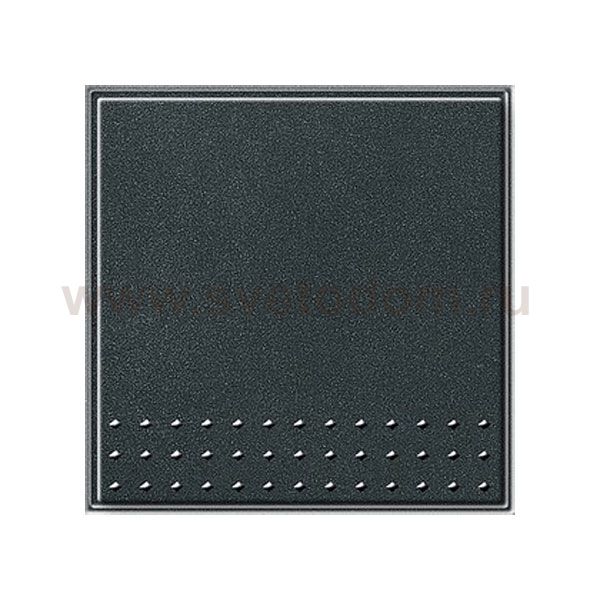 Gira TX-44 Антрацит Переключатель 1-клавишный нажимной (клавиши с самовозвратом) (G12667)