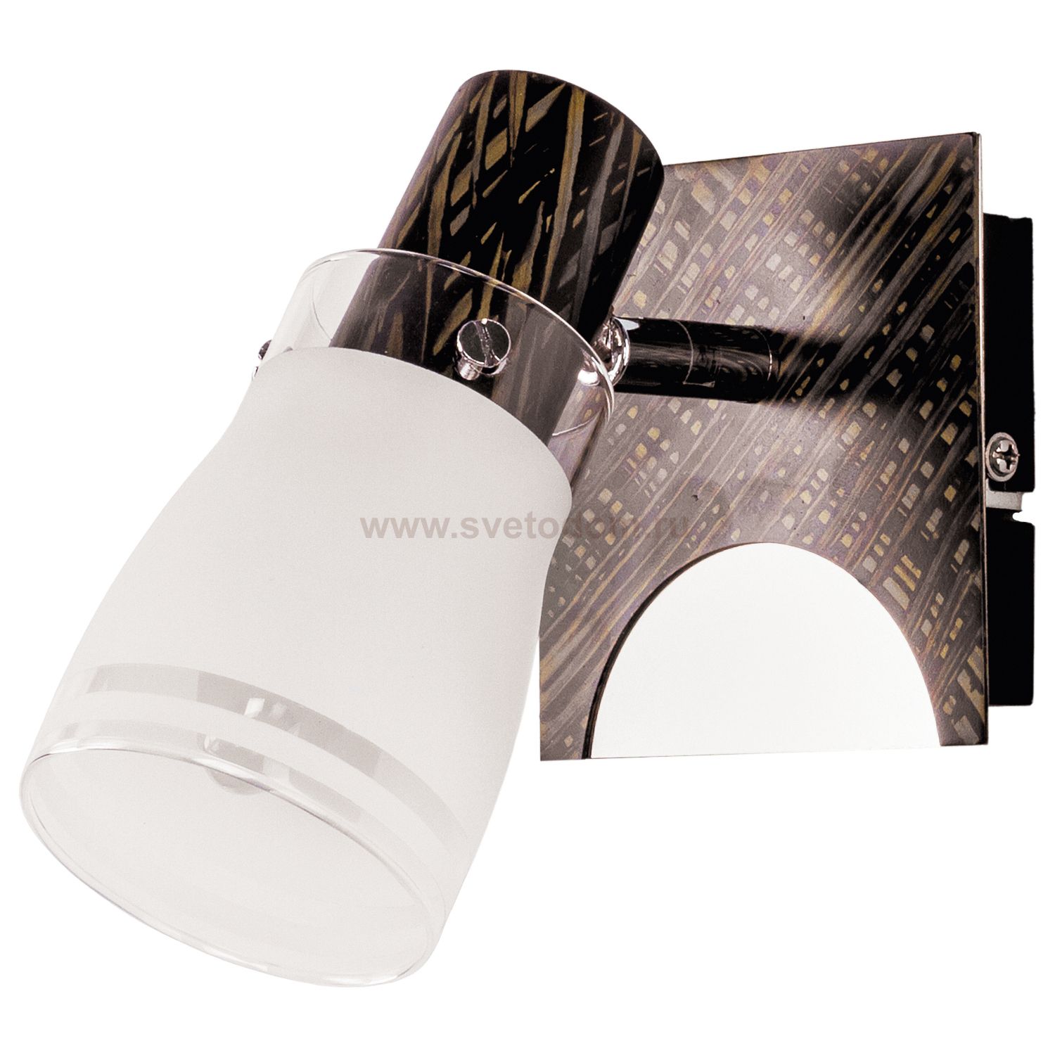 Светильник ЭкономСвет 12721/1CR WENGE WT