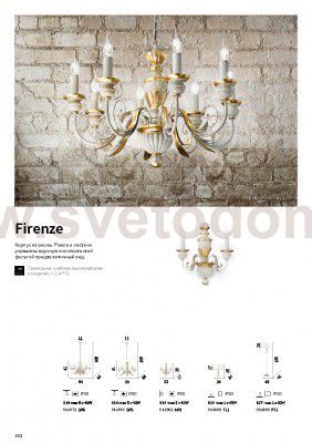 Ideal Lux FIRENZE SP8 BIANCO