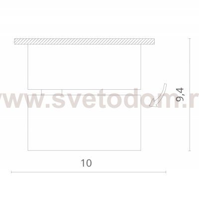 Светильник потолочный Divinare 1295/03 PL-1 URCHIN