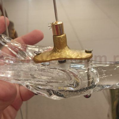 Подвесной светильник 12966-1P clear/gold
