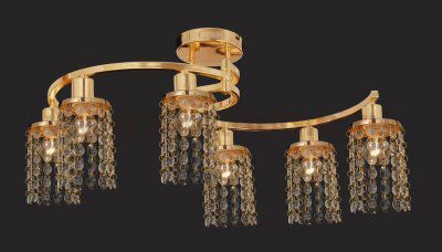 Люстра потолочная хрустальная Citilux CL314162 Капри