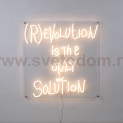Настенный светильник (R)evolution is the only solution