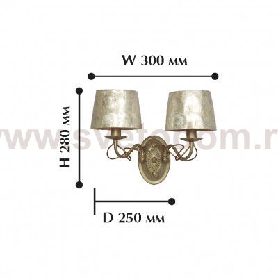 Настенный светильник Favourite 1302-2W Cockle