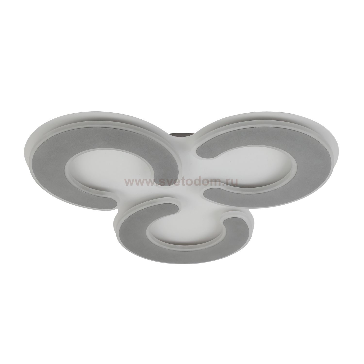 Люстра светодиодная Экономсвет 13052/3WT+GR