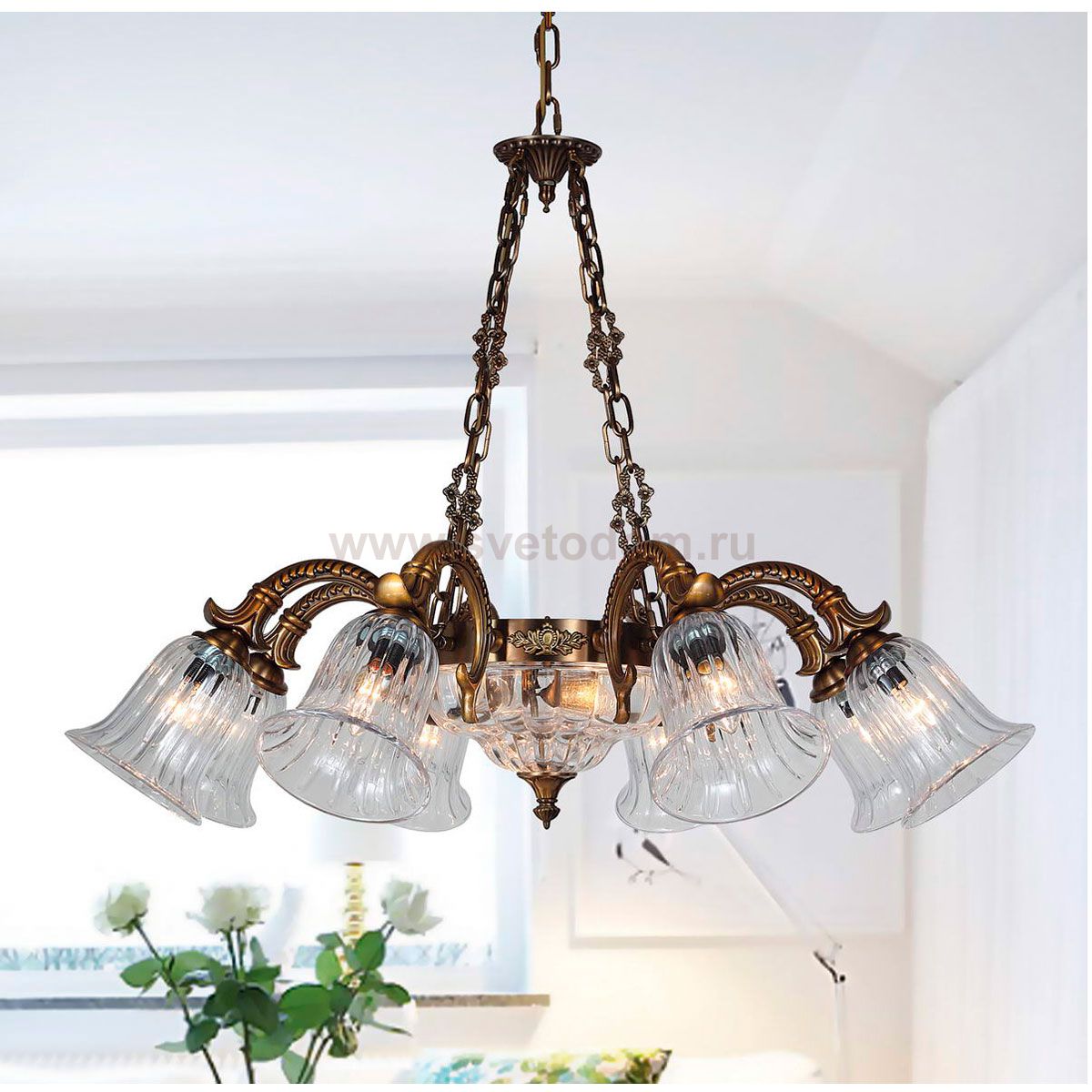 Люстра на цепи Favourite 1306-10P