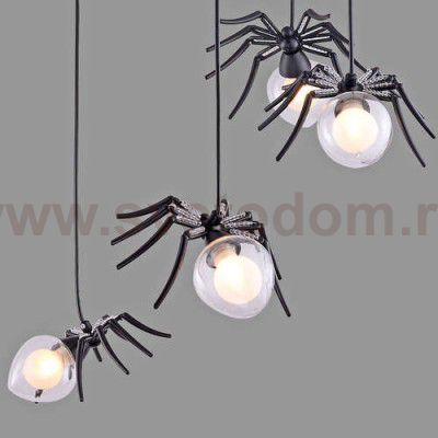 Подвесной светильник с пауками Divinare 1308/04 SP-7 RAGNO