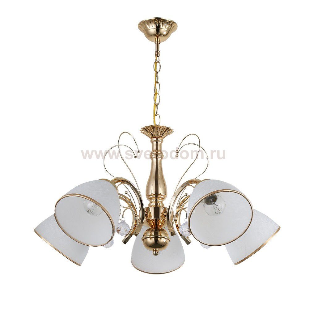 Люстра классическая 13120/5FGD WT ЭкономСвет