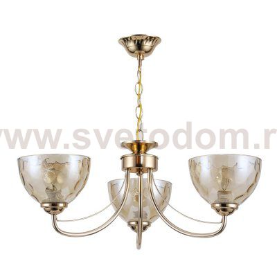 Люстра классическая 13123/3FGD AMB ЭкономСвет