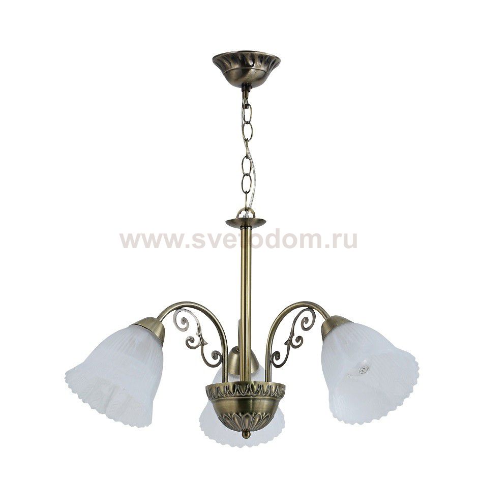 Люстра классическая 13125/3AB WT ЭкономСвет