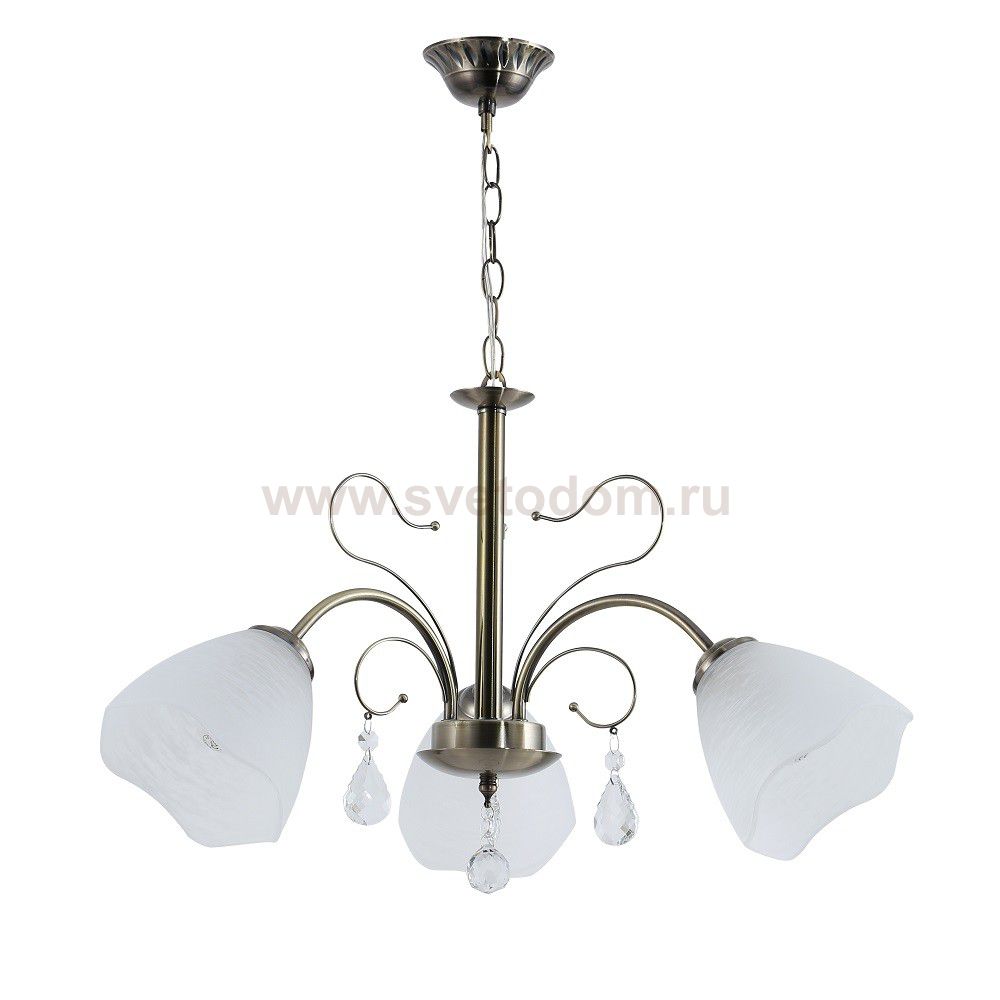 Люстра классическая 13126/3AB WT ЭкономСвет