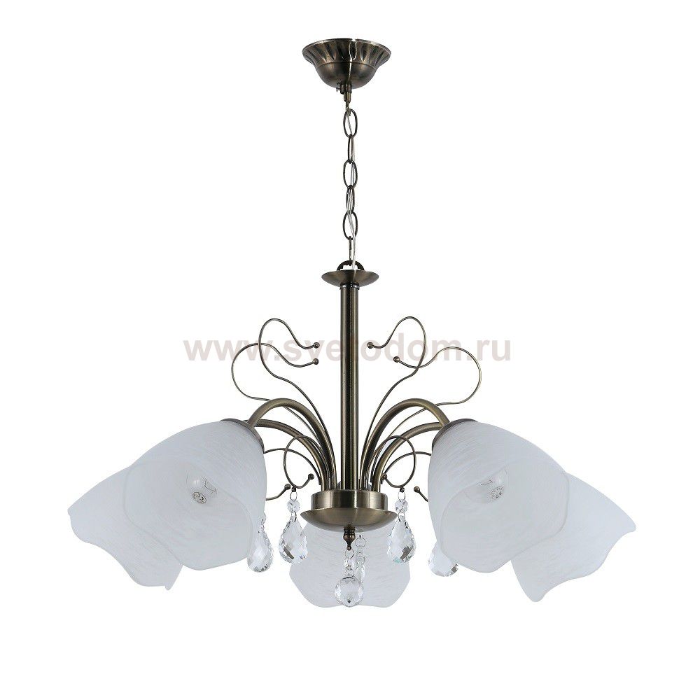 Люстра классическая 13126/5AB WT ЭкономСвет