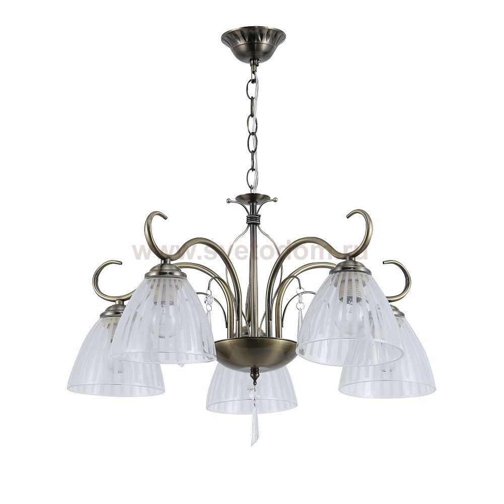 Люстра классическая 13127/5AB WCL ЭкономСвет