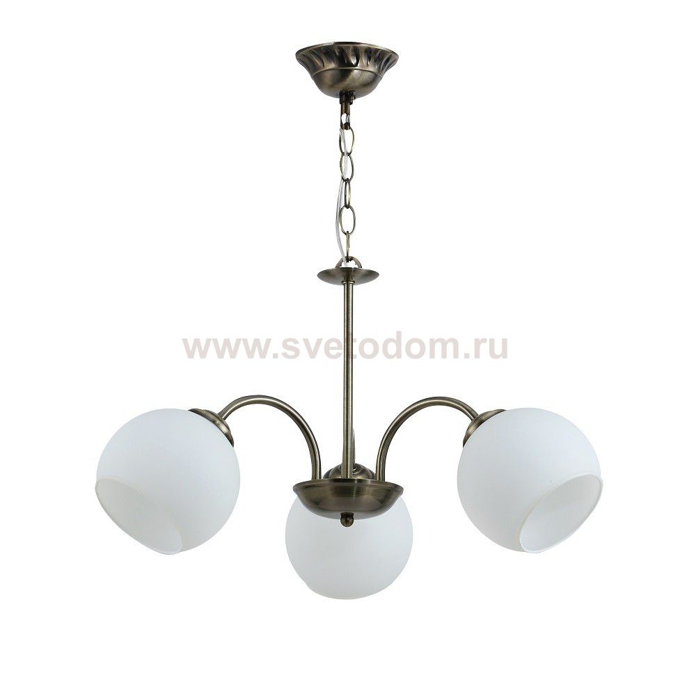 Люстра классическая 13132/3AB WT ЭкономСвет