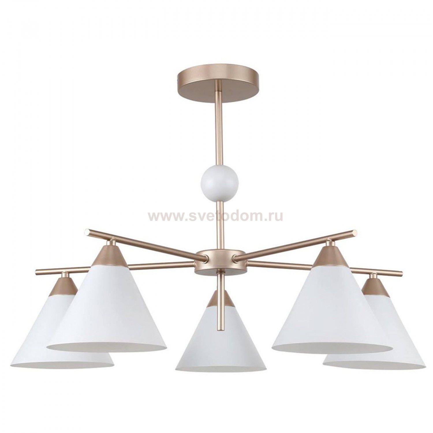 Люстра классическая 13148/5GD WT ЭкономСвет