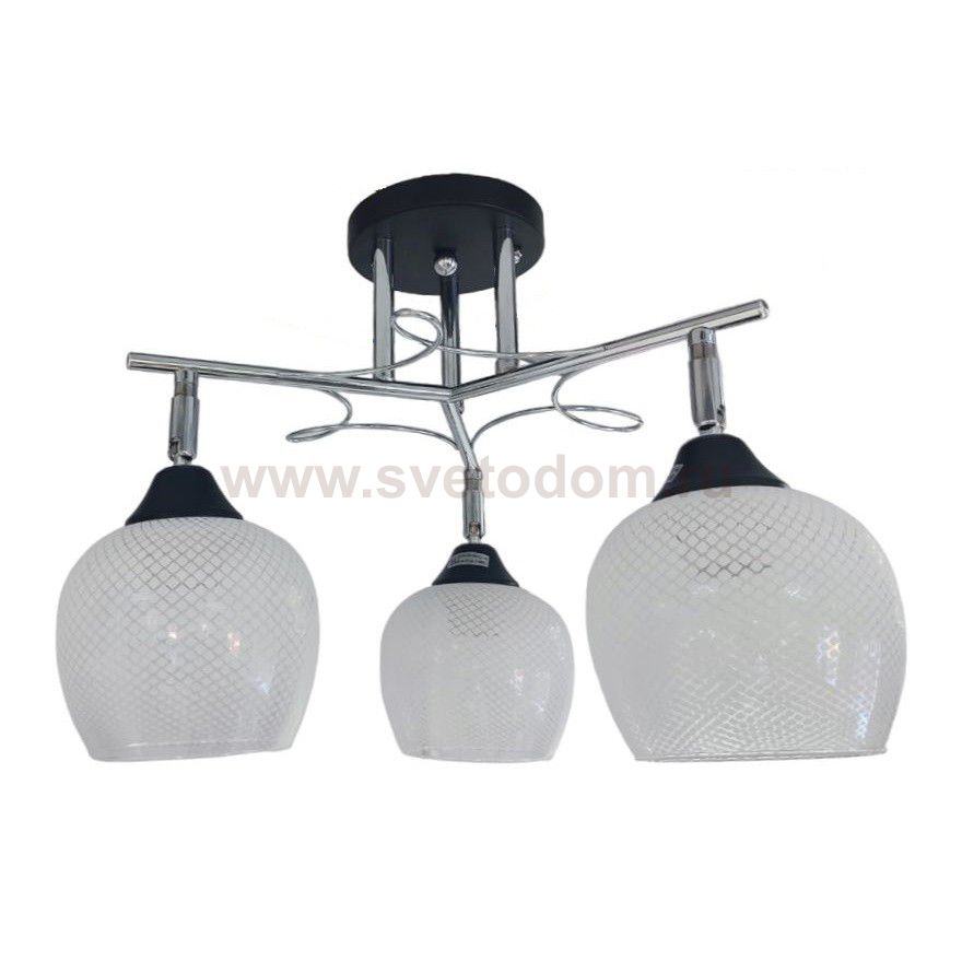 Люстра классическая 13149/3BK+CR WT ЭкономСвет