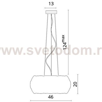 Светильник подвесной Divinare 1317/13 SP-5 Beata