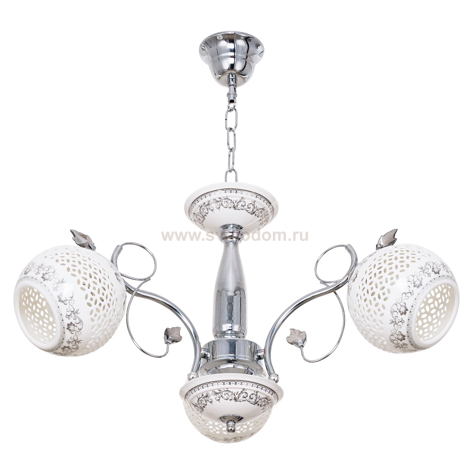 Светильник ЭкономСвет 1317LM/3CR WT