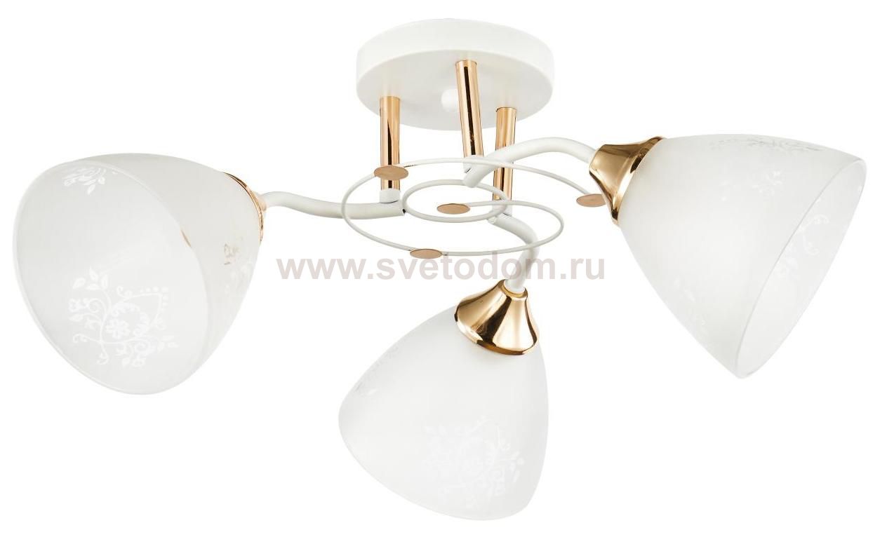 Потолочный светильник 13205/3WT GD WT_4 ЭкономСвет
