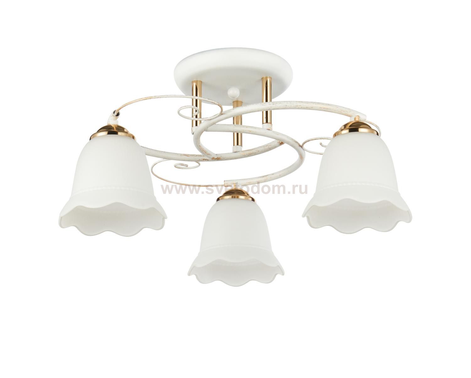 Потолочный светильник 13213/3WT GD WT_2 ЭкономСвет