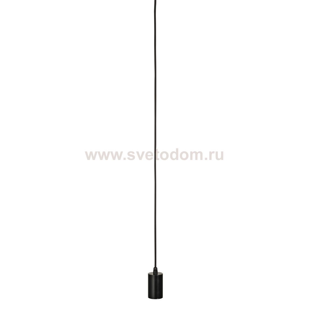 132690 SLV FITU E27 PD-2 светильник подвесной 5m для лампы E27 60Вт макс., без основания, черный