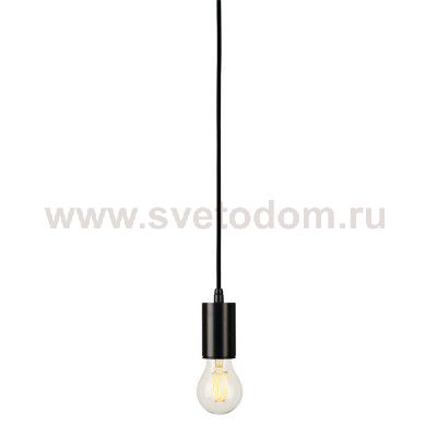 132690 SLV FITU E27 PD-2 светильник подвесной 5m для лампы E27 60Вт макс., без основания, черный