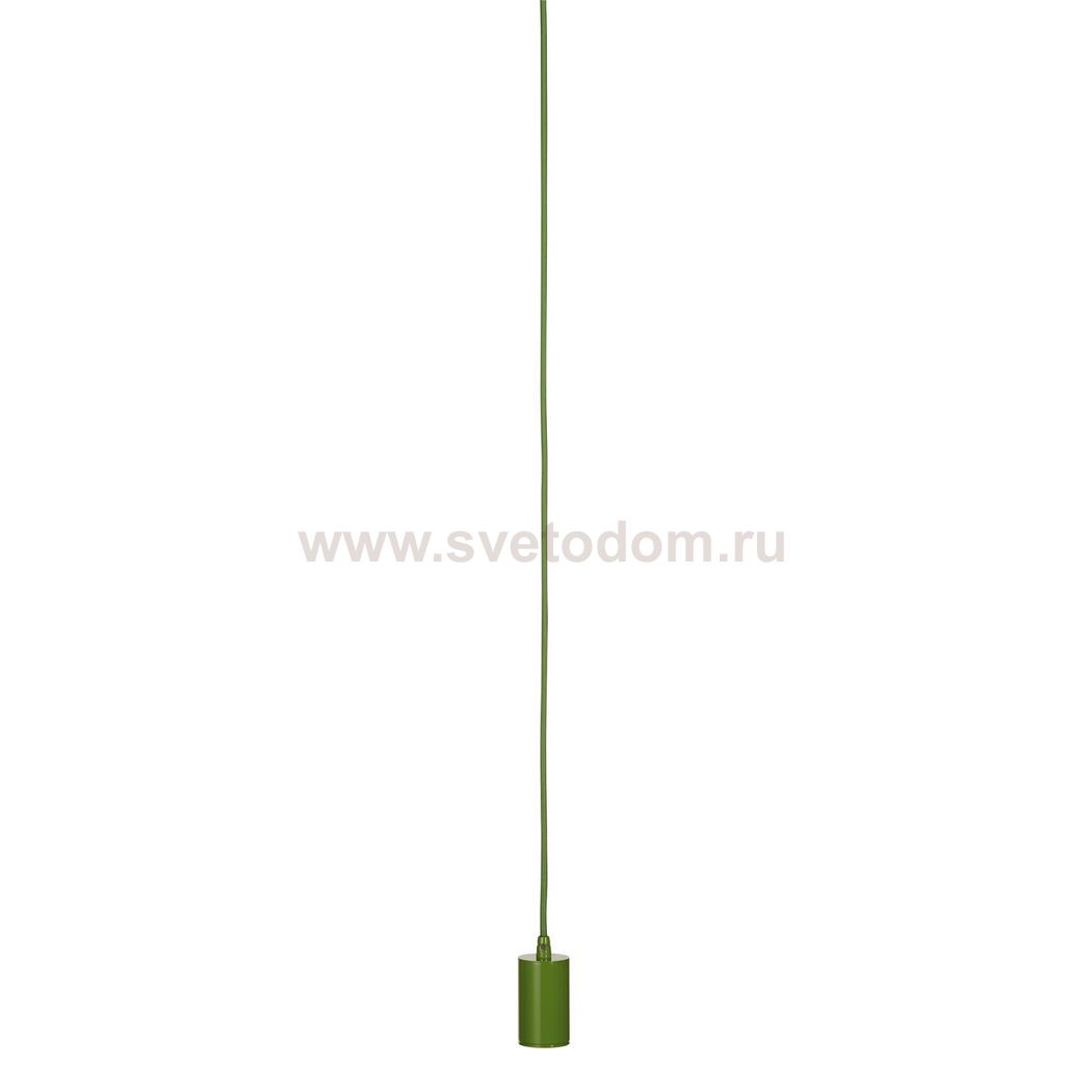 132695 SLV FITU E27 PD-2 светильник подвесной 5m для лампы E27 60Вт макс.,без основания, папоротниковый RAL6025