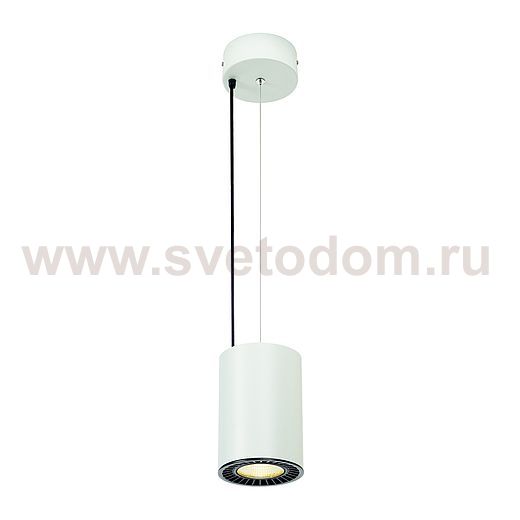 SLV 133101 SUPROS PD Pendelleuchte, rund, wei?, 3000lm 3000K SLM LED, 60° Reflektor