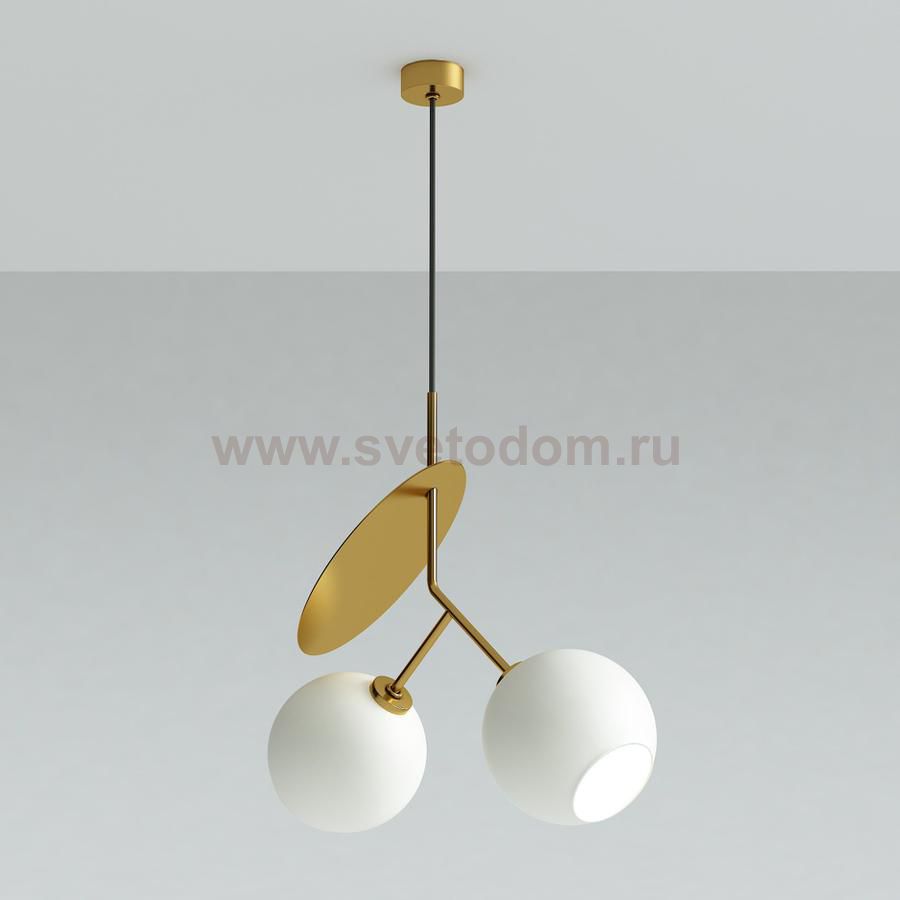 Подвесной светильник CHERRY D50 Gold/White ImperiumLoft 133240-22