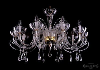 Люстра хрустальная Bohemia Ivele 1333/10/380/G