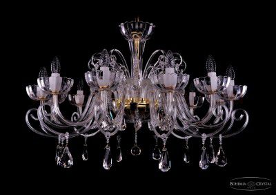 Люстра хрустальная Bohemia Ivele 1333/12/380/G