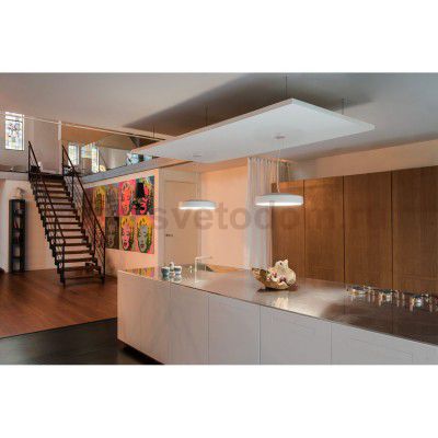 133341 SLV SPHERA LED 45 светильник подвесной с LED 13Вт, 2700K, 800лм, белый глянцевый